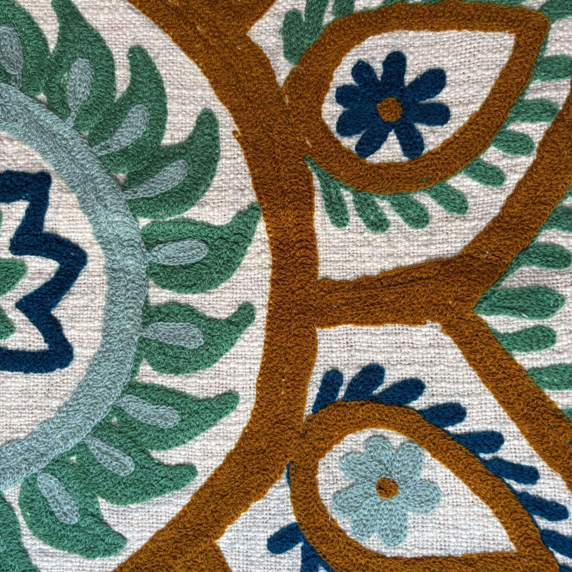 Antar Embroidery Throw