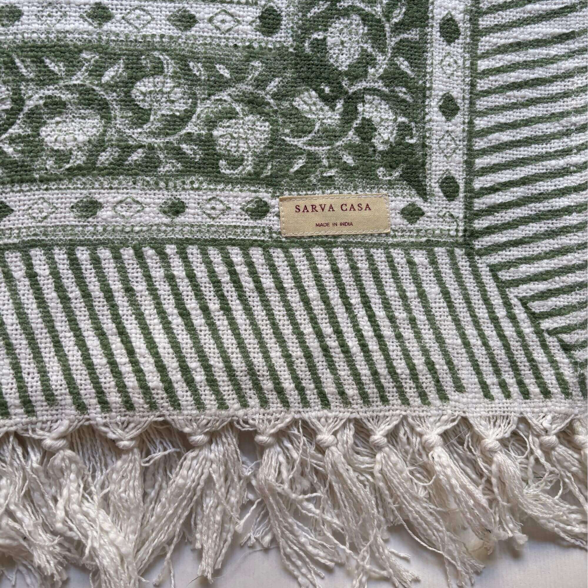 Raag Block Printed Throw