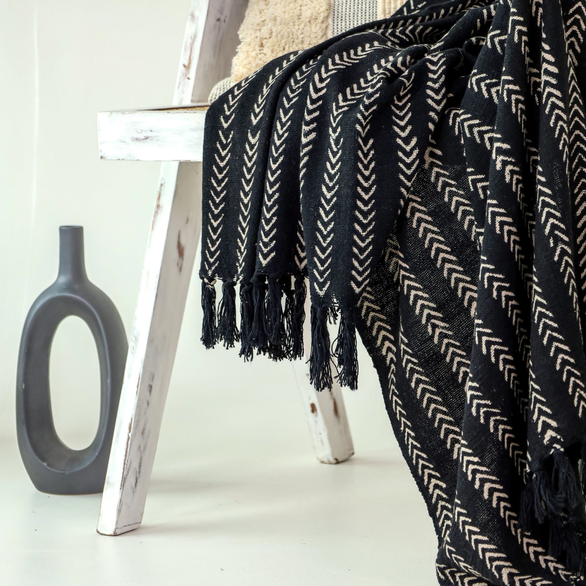 Kripa Block Printed Throw