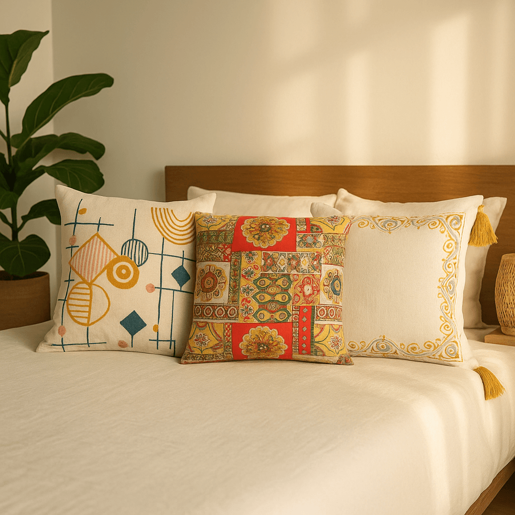 Lime Lull Bundle (Set of 3 Cushion Covers)