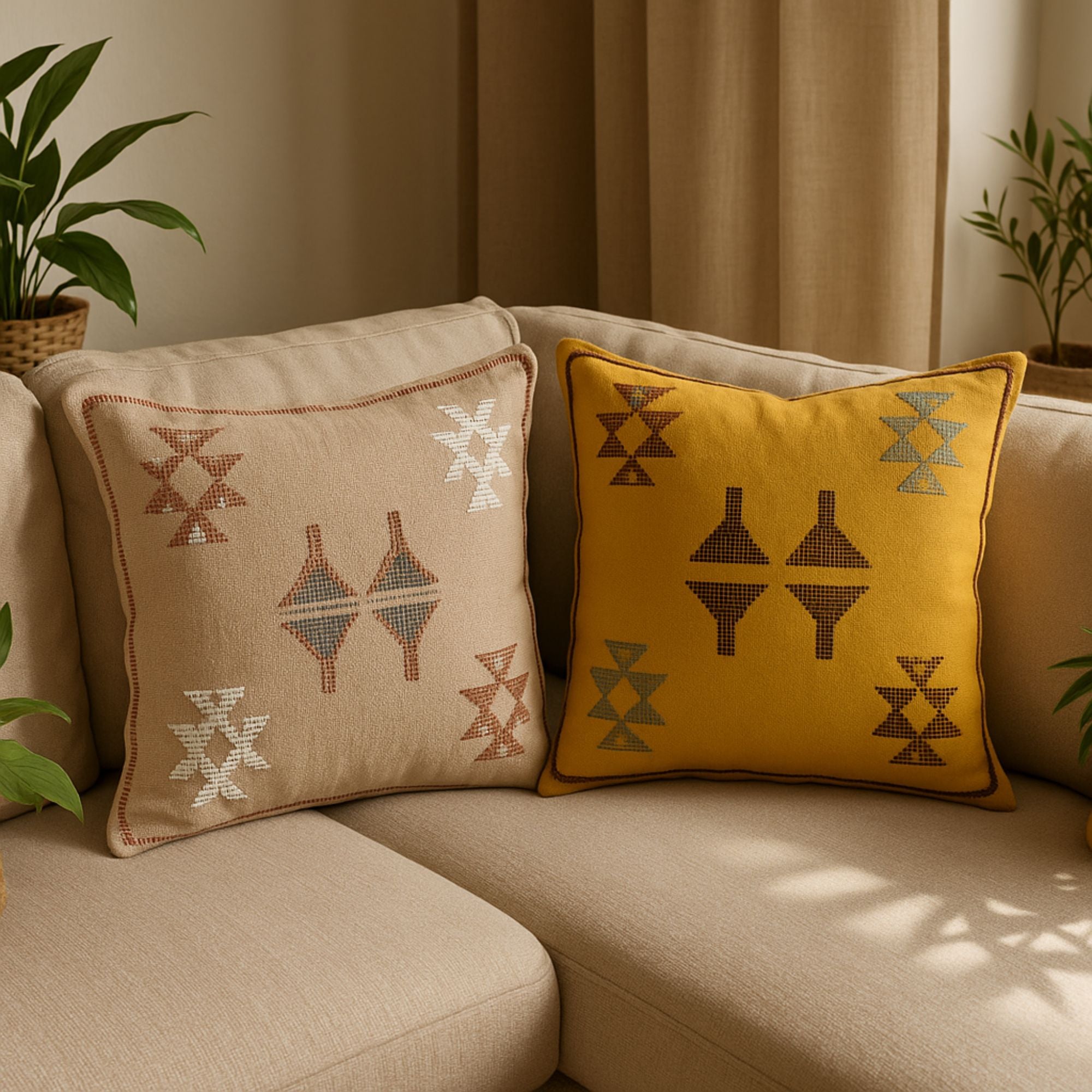 Sunbeam Softs Bundle (Juego de 2 Fundas de Cojín)