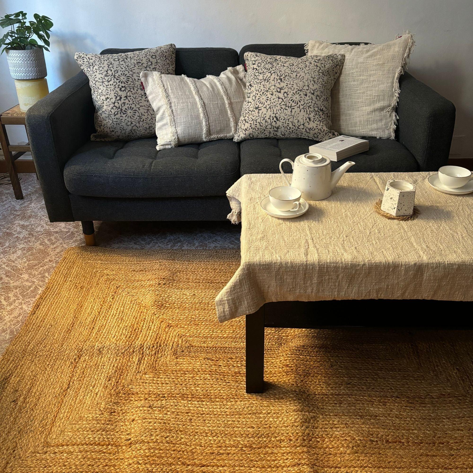 Sargi Jute Rug - Sarva Casa