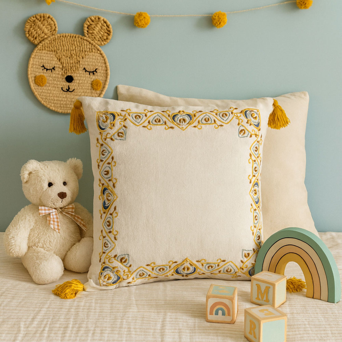 Fluff Buddies Kids Cushion Cover