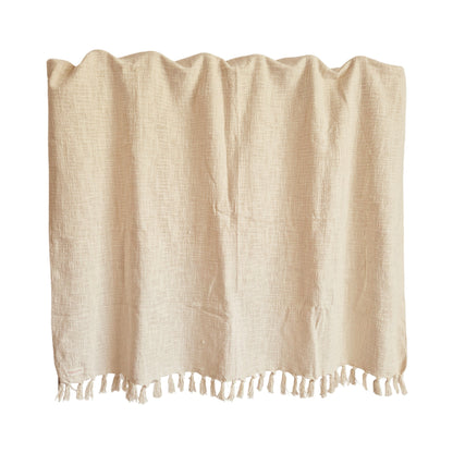Peach Blossom Bundle (Set of 3 Cushion Covers; 1 Throw)