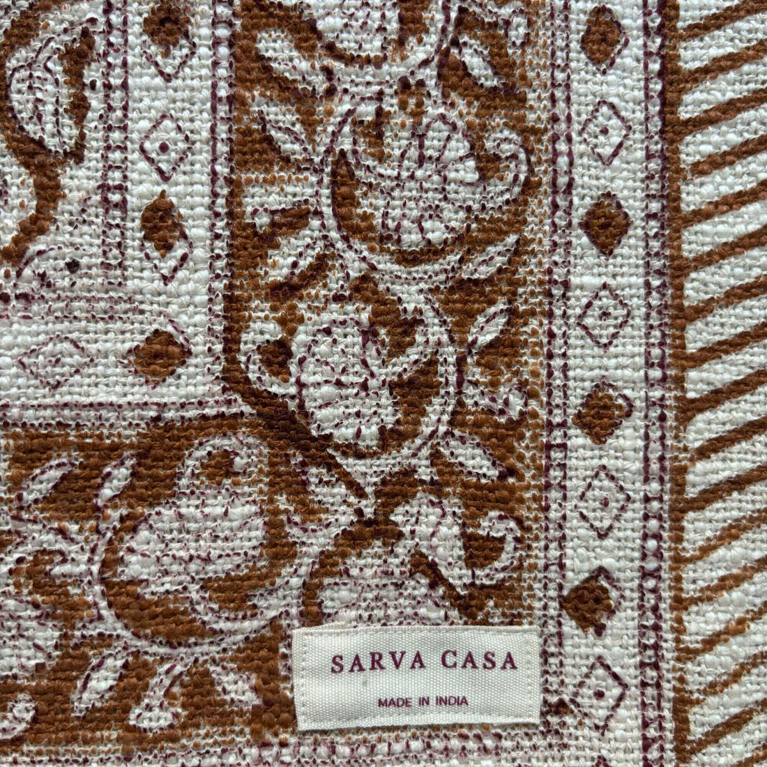 Kala Block Printed Throw