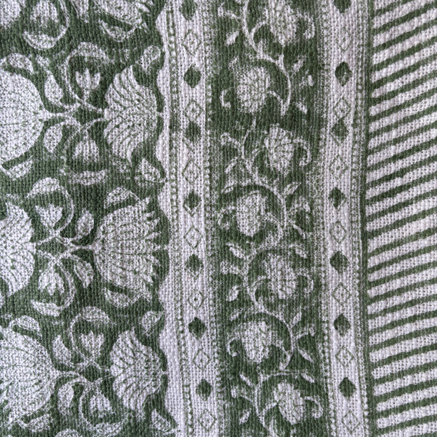 Manta Raag con estampado en bloque