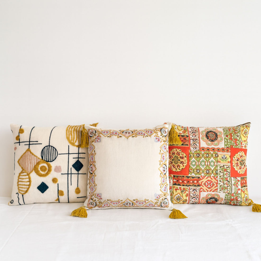 Lime Lull Bundle (Set of 3 Cushion Covers)