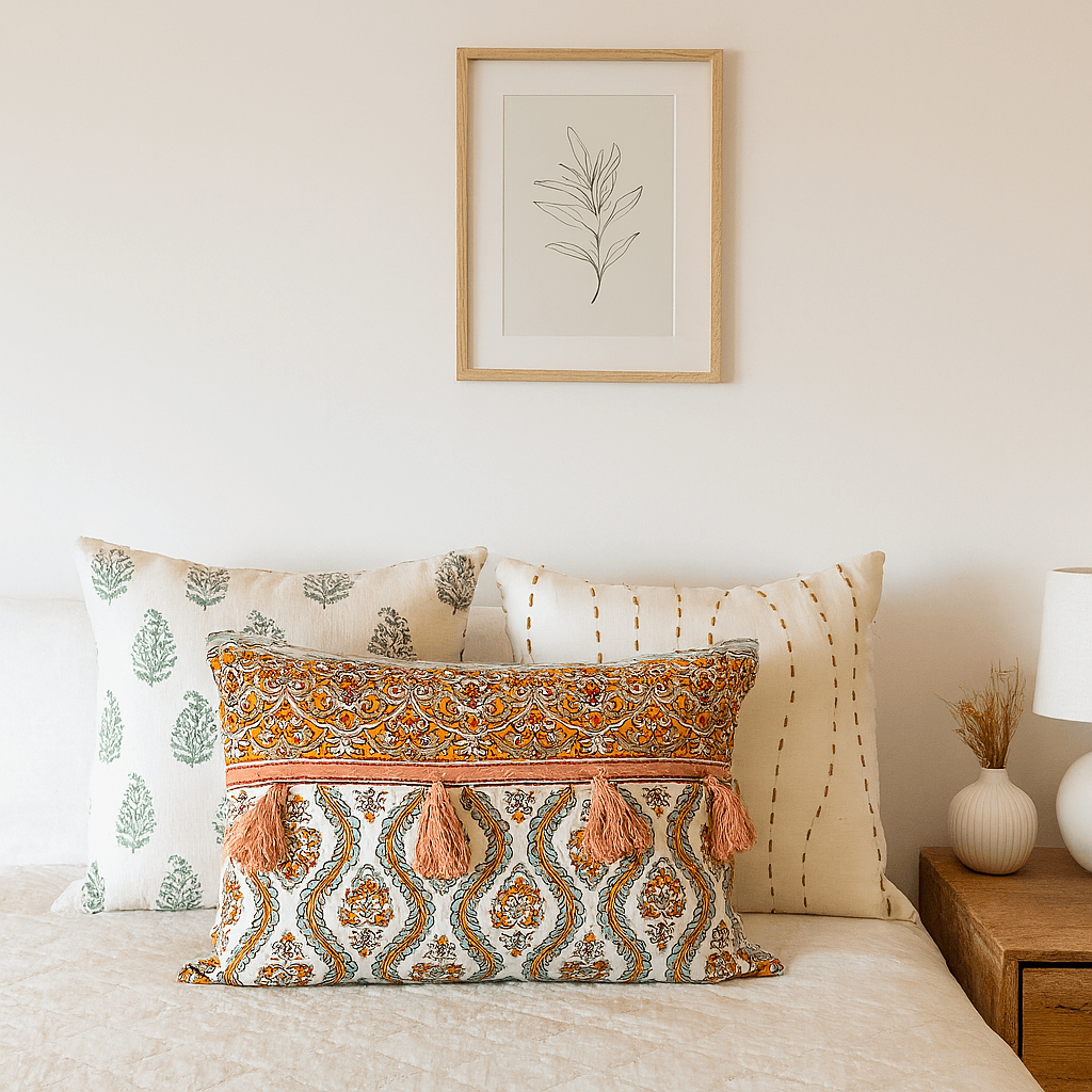 Crème Canopy Bundle (Set of 3 Cushion Covers)