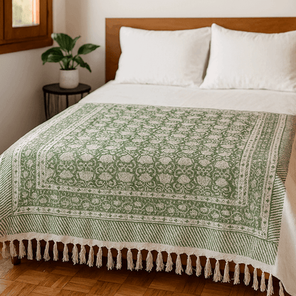 Raag Block Printed Throw
