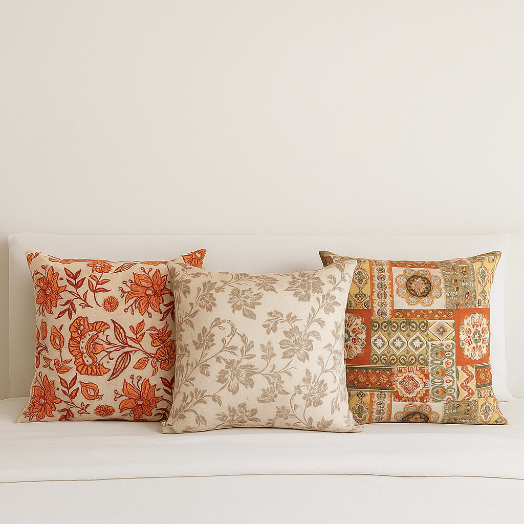 Rust &amp; Rain Bundle (Set of 3 Cushion Covers)