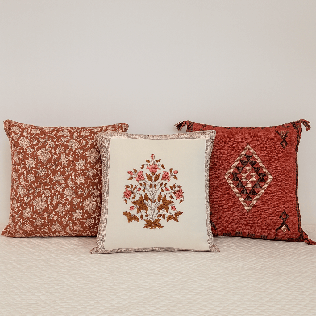 Cinnamon Shore Bundle (Set of 3 Cushion Covers)