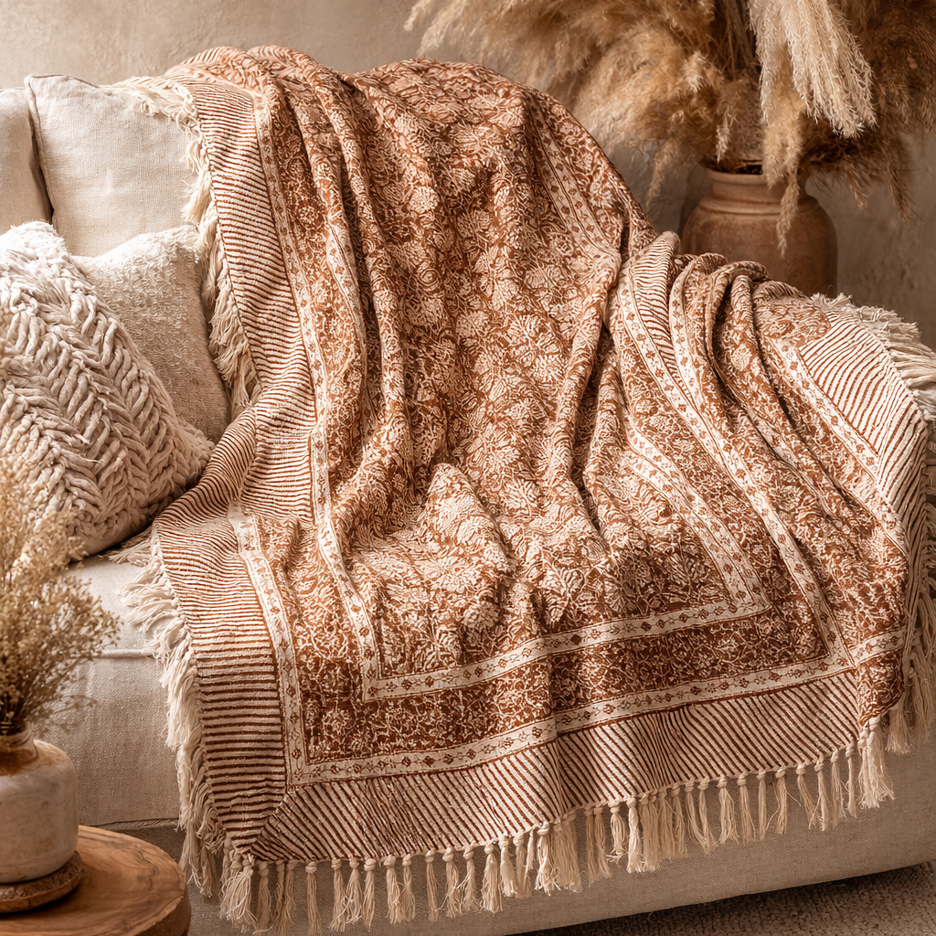 Manta estampada Kala