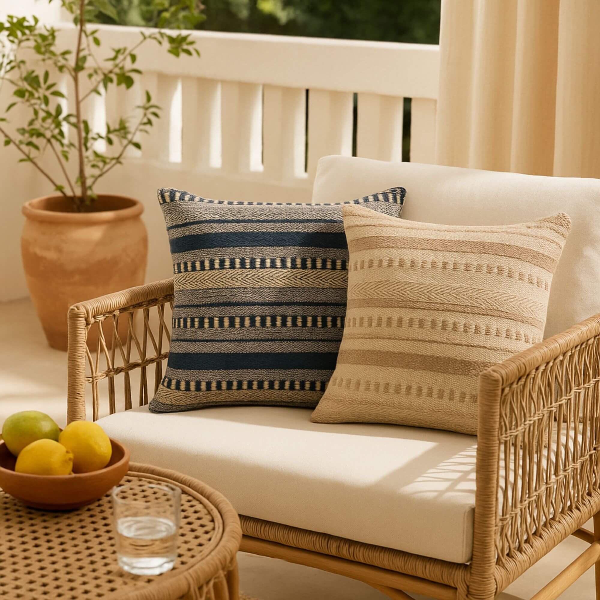 Terracotta Twilight Bundle (Set of 2 Cushion Covers)