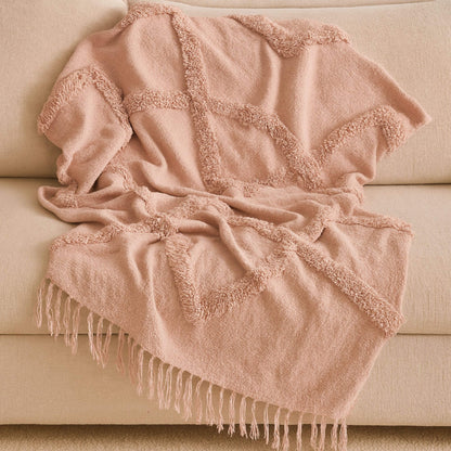 Cuddle Clouds Kids Embroidery Throw
