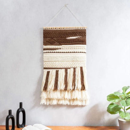 Arlet Woven Wool Wall Hanging - Sarva Casa