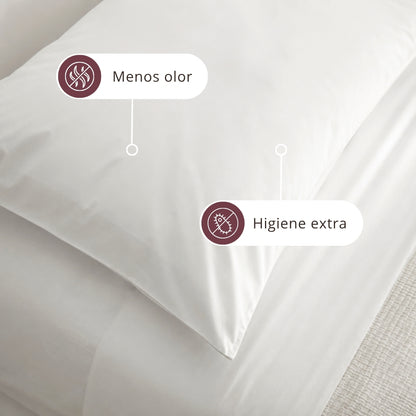 Set de sábana bajera ajustable LivFresh Sateen