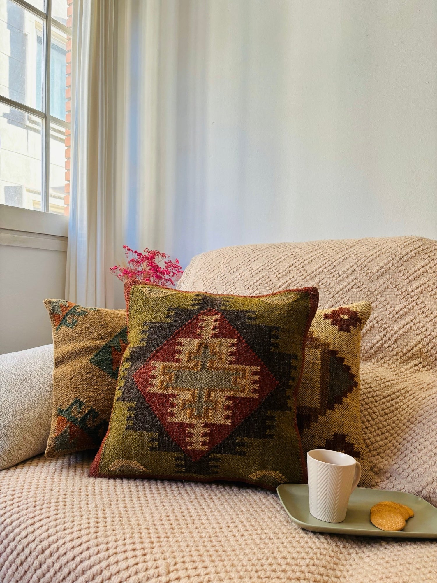 Hara Cushion Cover - Sarva Casa