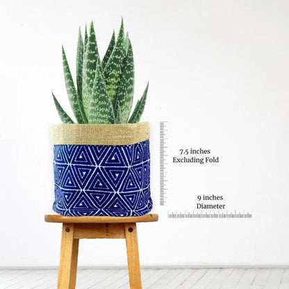 Miktha Jute Planter - Sarva Casa