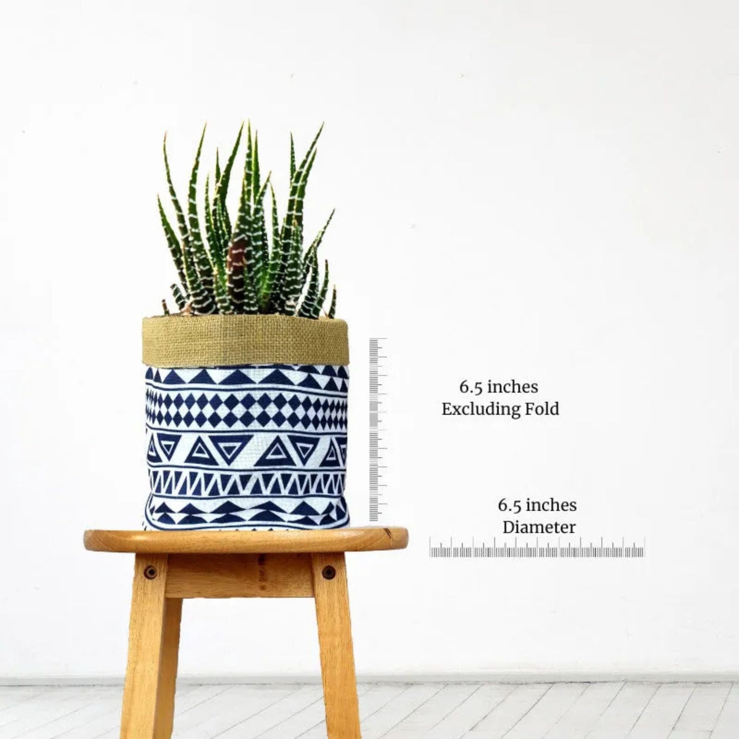 Miktha Jute Planter - Sarva Casa