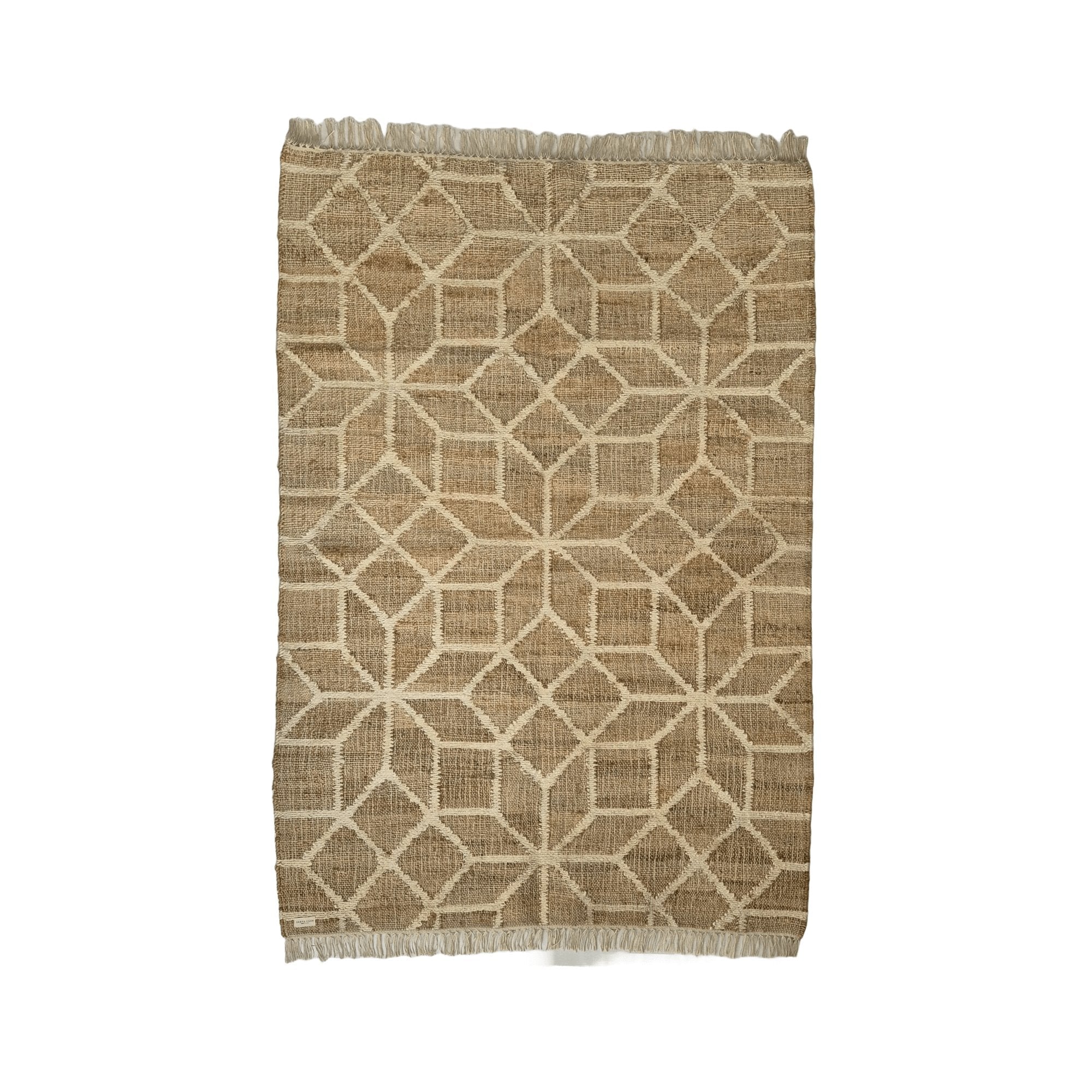 Pari Cotton Jute Rug - Sarva Casa