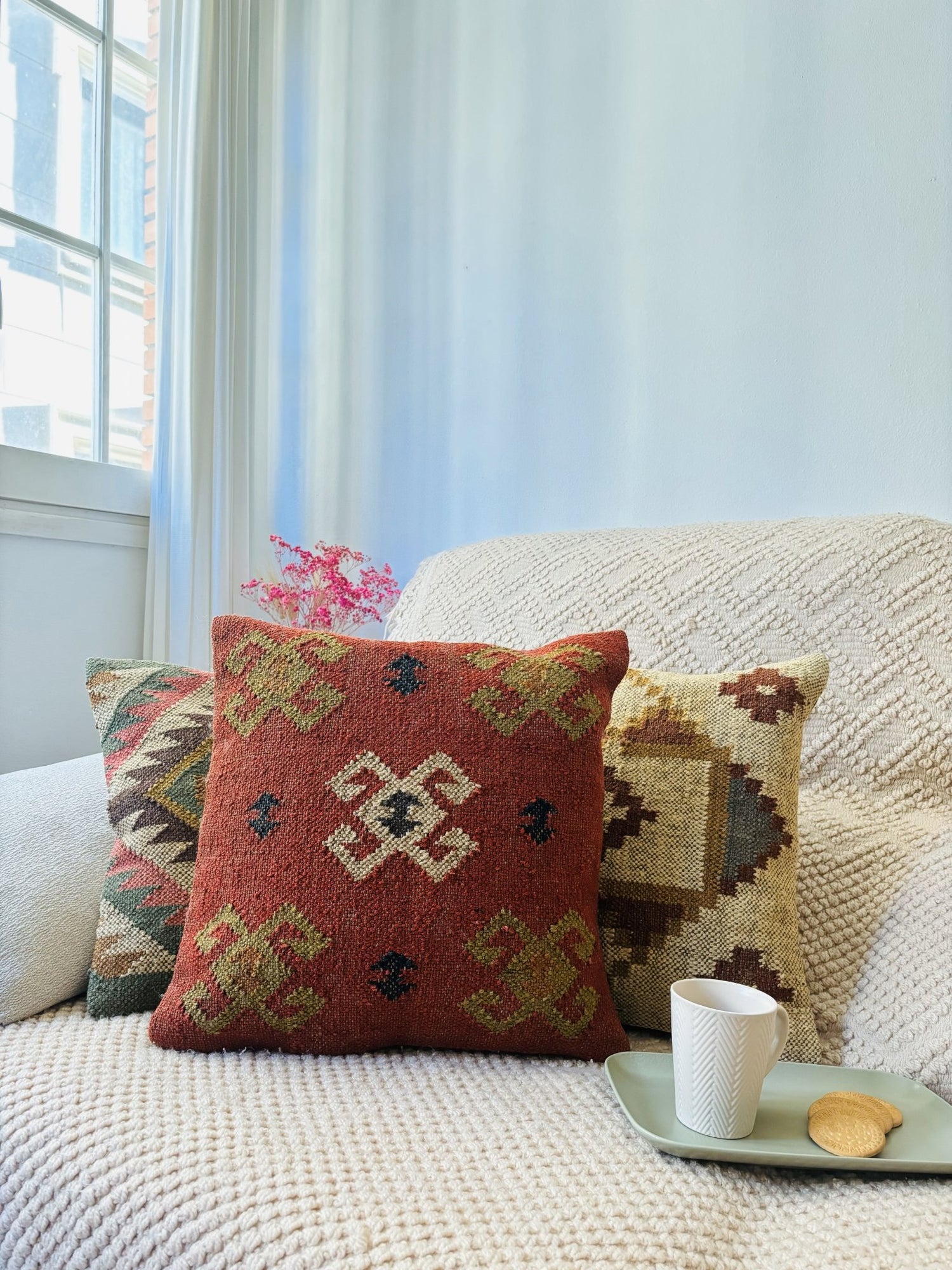 Raktah Cushion Cover - Sarva Casa