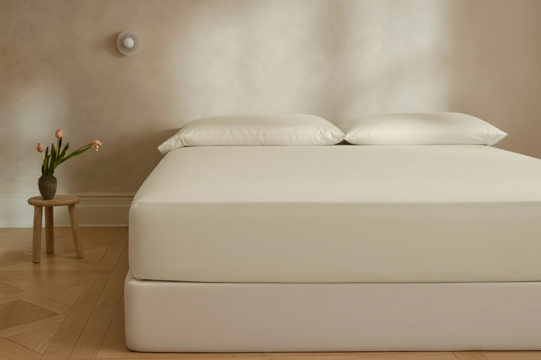 Set de sábana bajera ajustable LivFresh Sateen