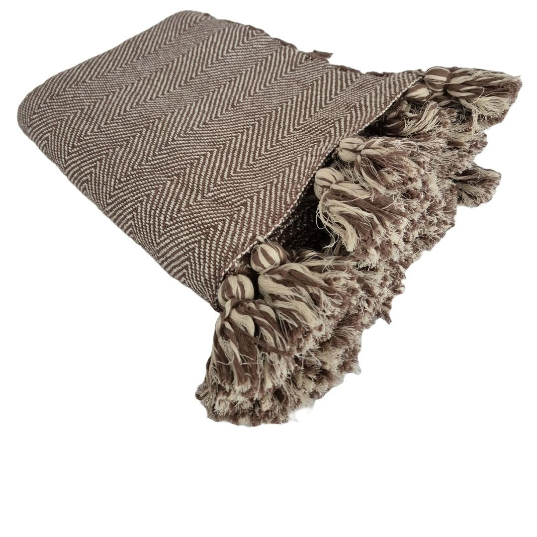 Shita Hand Woven Throw - Sarva Casa