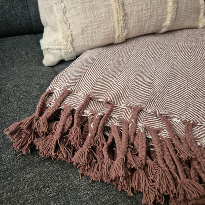 Shita Hand Woven Throw - Sarva Casa