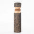 Vegona Wood Candle Holder - Brown - Sarva Casa