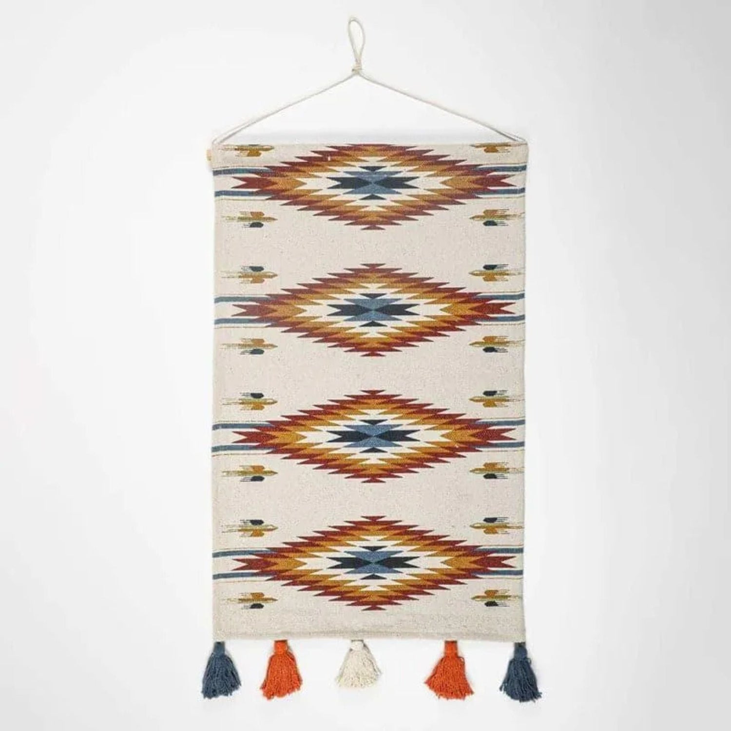 Yansa Mosaic Ikat Wall Hanging - Sarva Casa